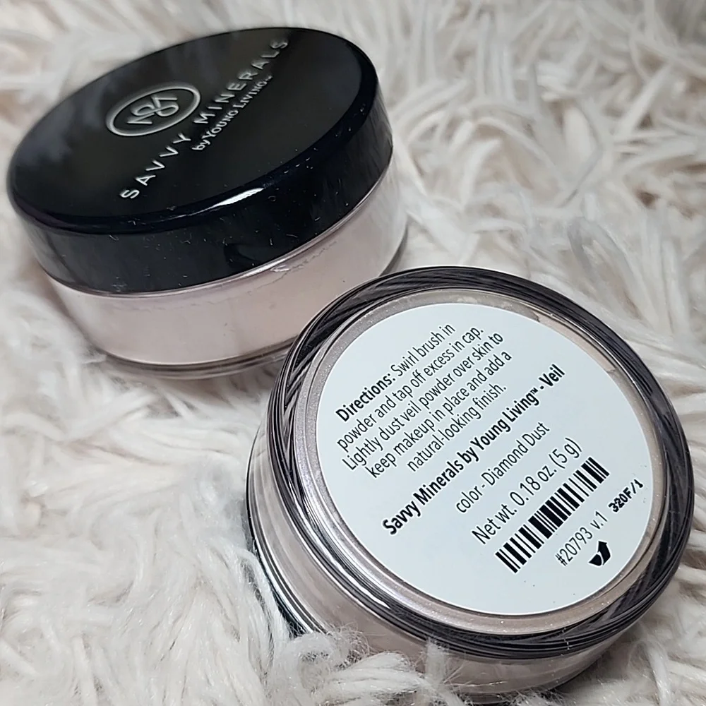 2 pcs Young Living Savvy Minerals - Veil Setting Powder